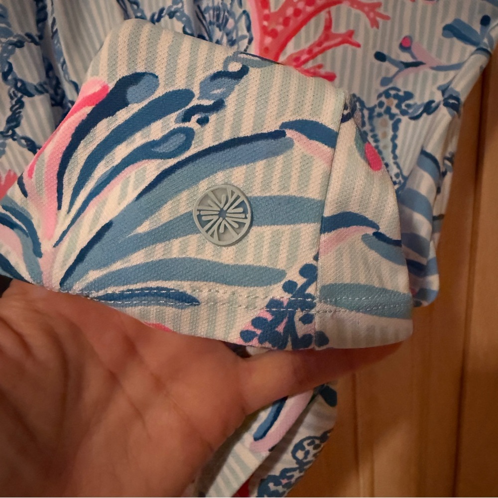 EUC Lilly Pulitzer Cayo Costa UPF 50 Dress in Naut Today Engineered - Picture 5 of 9